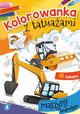Kolorowanka z tatuaami Maszyny budowlane, Wydawnictwo Skrzat