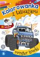 Kolorowanka z tatuaami Monster trucki, Wydawnictwo Skrzat