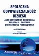 Spoeczna odpowiedzialno biznesu jako instrument budowania reputacji i zaufania do instytucji finansowych, 