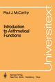 Introduction to Arithmetical Functions, McCarthy Paul J.