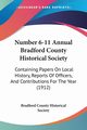 Number 6-11 Annual Bradford County Historical Society, Bradford County Historical Society