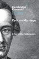 Kant on Marriage, Sabourin Charlotte
