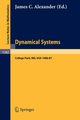 Dynamical Systems, 