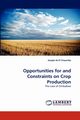 Opportunities for and Constraints on Crop Production, Chaumba Joseph Arrif