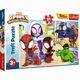 Puzzle 24 Maxi Spidey i przyjaciele, 