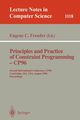 Principles and Practice of Constraint Programming - CP'96, 