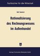Rationalisierung des Rechnungswesens im Auenhandel, Goettsch Ralf