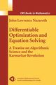 Differentiable Optimization and Equation Solving, Nazareth John