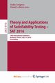 Theory and Applications of Satisfiability Testing - SAT 2016, 