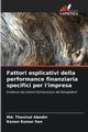 Fattori esplicativi della performance finanziaria specifici per l'impresa, Abedin Md. Thasinul