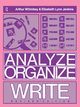 Analyze Organize Write Revised Ed., Whimbey Arthur