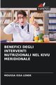 BENEFICI DEGLI INTERVENTI NUTRIZIONALI NEL KIVU MERIDIONALE, Issa Lende Moussa