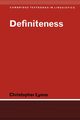 Definiteness, Lyons Christopher