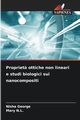 Propriet? ottiche non lineari e studi biologici sui nanocompositi, George Nisha