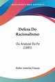 Defeza Do Racionalismo, Vianna Pedro Amorim