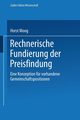 Rechnerische Fundierung der Preisfindung, Moog Horst