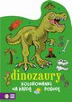 Kolorowanki na kad pogod Dinozaury, 