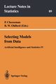 Selecting Models from Data, Cheeseman Peter