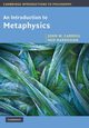 An Introduction to Metaphysics, Carroll John
