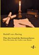 ber den Grund des Besitzesschutzes, Jhering Rudolf von