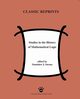 Studies in the History of Mathematical Logic, 
