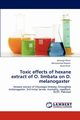 Toxic effects of hexane extract of O. limbata on D. melanogaster, Khan Jehangir