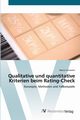 Qualitative und quantitative Kriterien beim Rating-Check, Schramm Marco