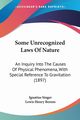 Some Unrecognized Laws Of Nature, Singer Ignatius