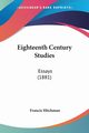 Eighteenth Century Studies, Hitchman Francis
