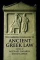 The Cambridge Companion to Ancient Greek Law, 