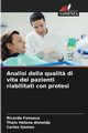 Analisi della qualit? di vita dei pazienti riabilitati con protesi, Fonseca Ricardo
