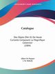 Catalogue, Parpart Albert De