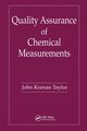 Quality Assurance of Chemical Measurements, Taylor John K.