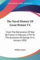 The Naval History Of Great Britain V4, James William