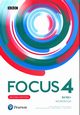 Focus Second Edition 4 Workbook + kod MyEnglishLab, Brayshaw Daniel, Russell Dean