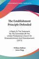 The Establishment Principle Defended, Balfour William
