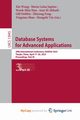 Database Systems for Advanced Applications, 