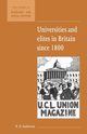 Universities and Elites in Britain Since 1800, Anderson R. D.