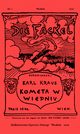 Kometa w Wiedniu, Kraus Karl