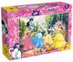 Puzzle dwustronne Maxi 108 Disney Princess Na zawsze, 