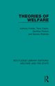 Theories of Welfare, Forder Anthony
