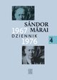 Dziennik 1967-1976 Tom 4, Marai Sandor