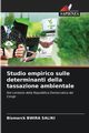 Studio empirico sulle determinanti della tassazione ambientale, BWIRA SALIKI Bismarck
