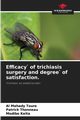 Efficacy ? of trichiasis surgery and degree ? of satisfaction., Toure Al Mahady