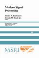 Modern Signal Processing, 