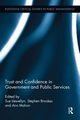 Trust and Confidence in Government and Public Services, 