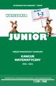 Matematyka z wesoym kangurem kategoria Junior 2024, Bobiski Zbigniew, Jdrzejewicz Piotr, Krause Agnieszka
