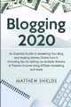 Blogging 2020, Shields Matthew
