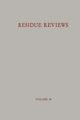 Residue Reviews / Rckstands-Berichte, Gunther Francis A.