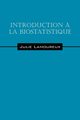 Introduction a la biostatistique, Lamoureux Julie